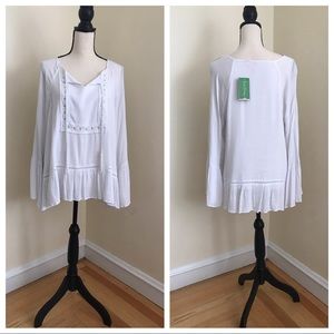 Lilly Pulitzer Resort White Amisa Top